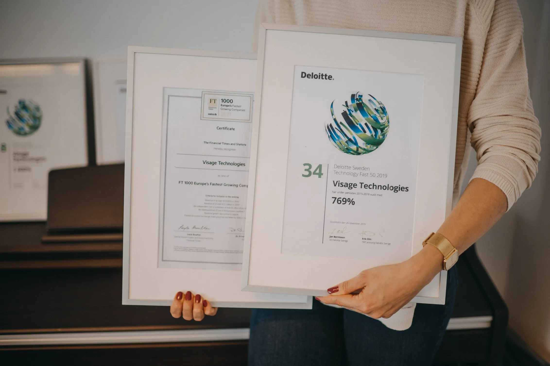 Visage Technologies among the fastest-growing companies since 2017