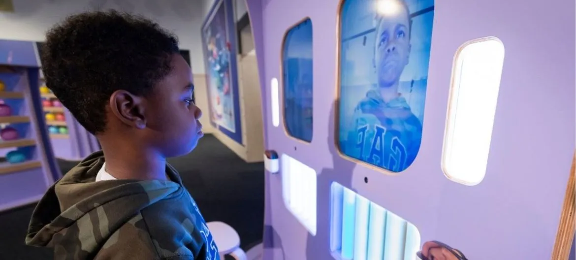 Children’s Museum of Pittsburgh: An interactive mirror that recognizes emotions