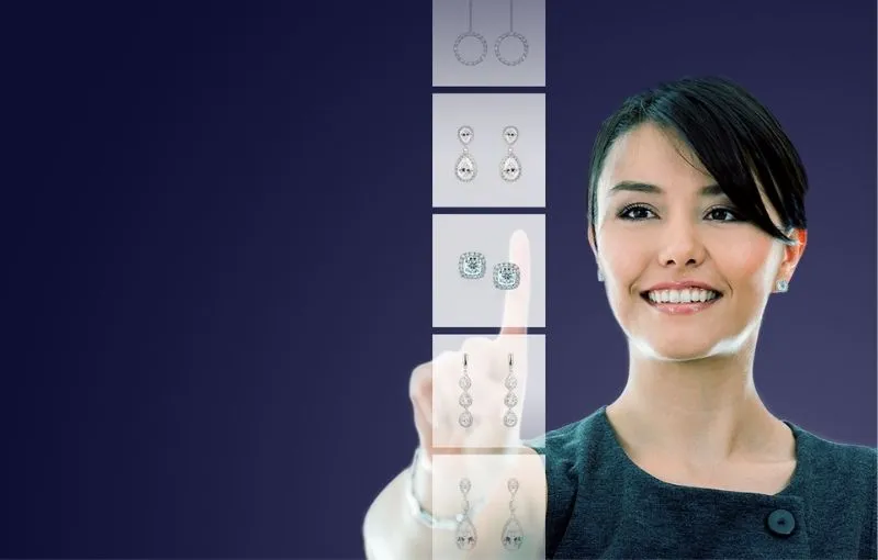 Empower customers and drive sales with virtual jewelry try-on software