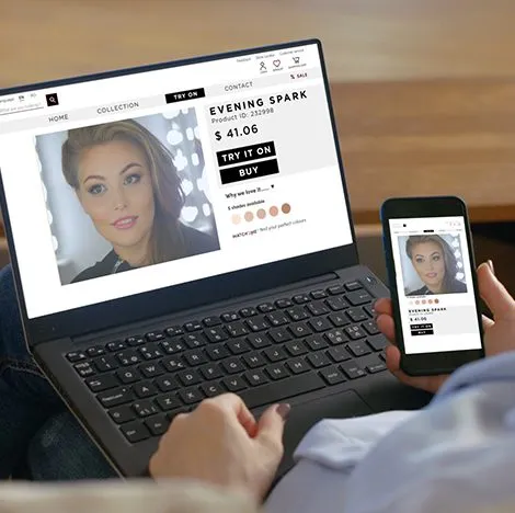Virtual makeup for brands